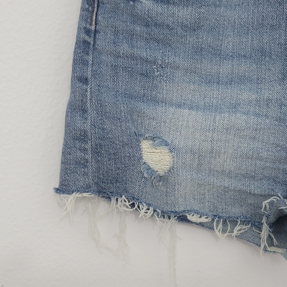 STS Blue Kate High Rise Distressed Denim Jean Shorts 24 - Picture 3 of 6